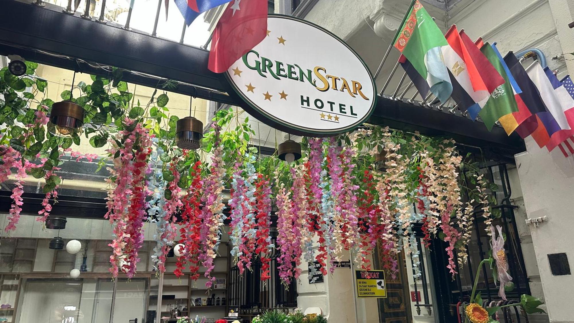 Taksim Green Star Hotel Istambul Exterior foto